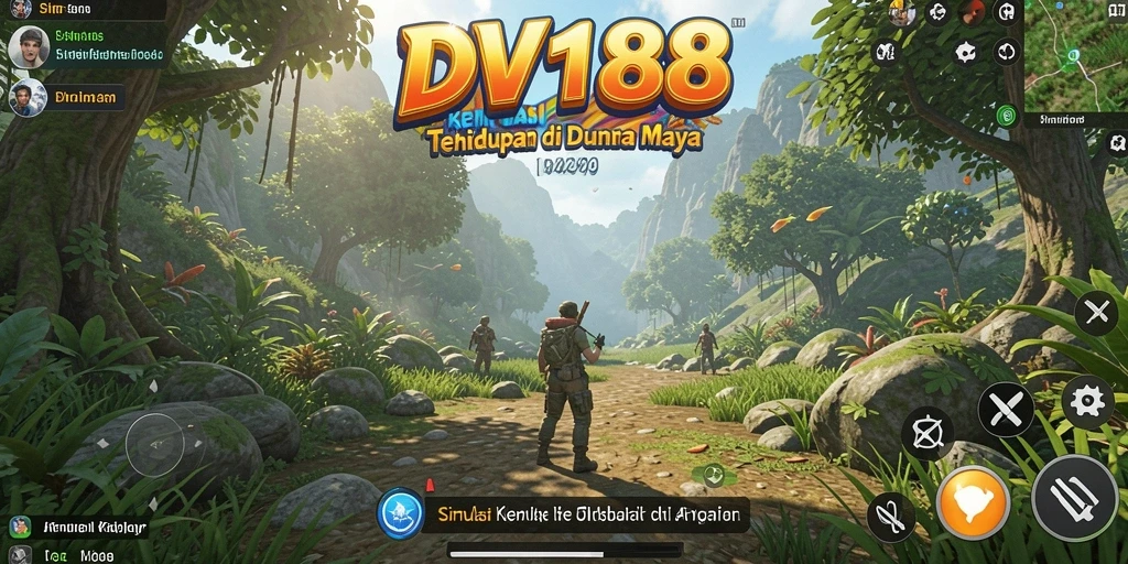 Tampilan gameplay DV188 yang menarik dan interaktif dalam simulasi kehidupan.