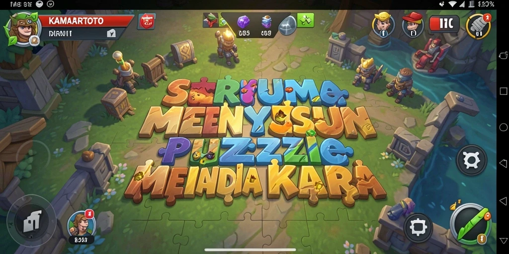 Tampilan gameplay KAMARTOTO yang seru dan menantang.