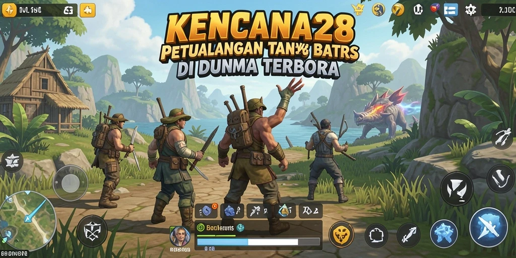 Gameplay KENCANA28 menunjukkan kebebasan eksplorasi yang mendalam.