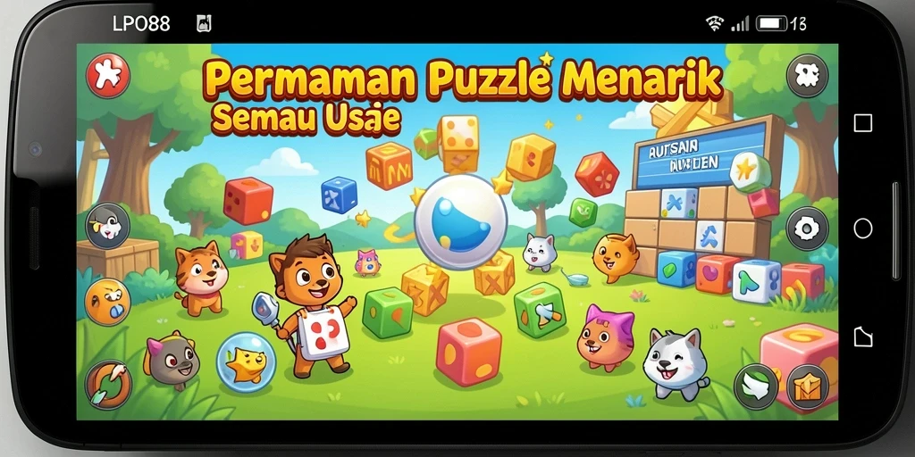 Tampilan gameplay LPO88 dengan teka-teki yang menantang.