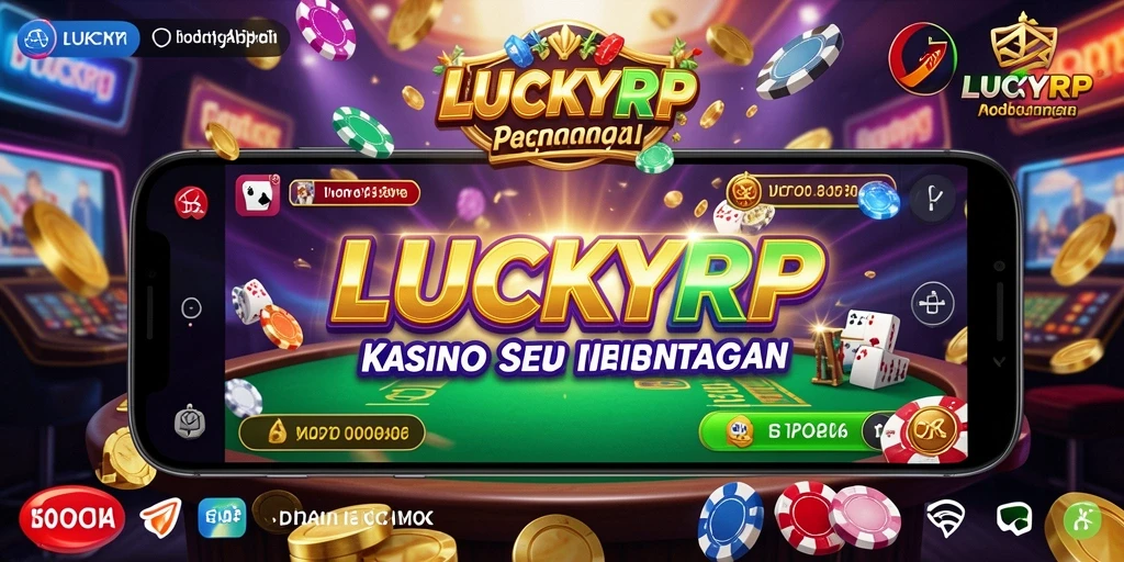 Tampilan gameplay LUCKYRP yang seru dan menegangkan.