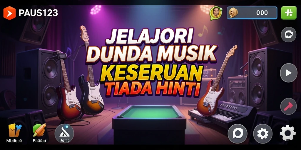 Tampilan gameplay PAUS123 yang menakjubkan saat bernyanyi dan bersosialisasi.