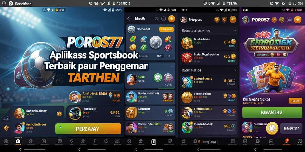 Tampilan gameplay Sportsbook yang menegangkan dan interaktif.