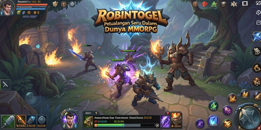 Tangkapan layar menarik dari gameplay <strong>ROBINTOGEL</strong> dengan aksi petualangan yang mengasyikkan.