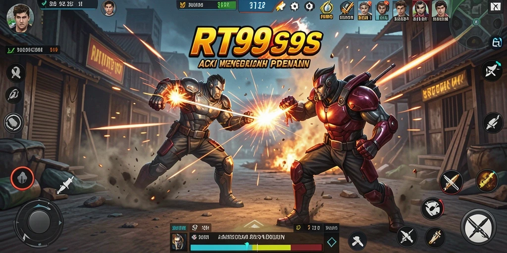 Gameplay mendebarkan dalam RT99 yang penuh aksi.