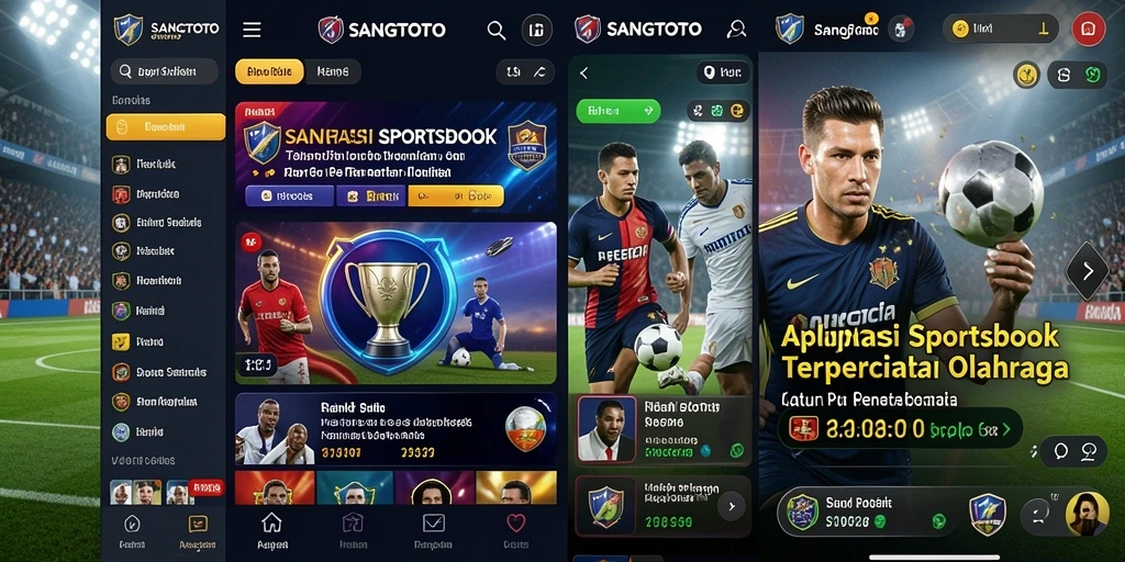 Tampilan gameplay yang mengasyikkan dengan fitur taruhan langsung.