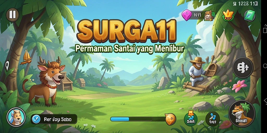 Screenshot gameplay SURGA11 yang menampilkan aksi seru dan grafik menawan.